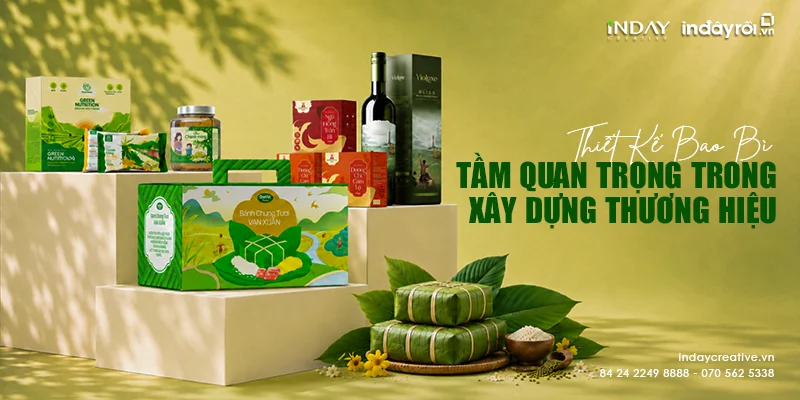 Thiết kế bao bì nhận diện thương hiệu
