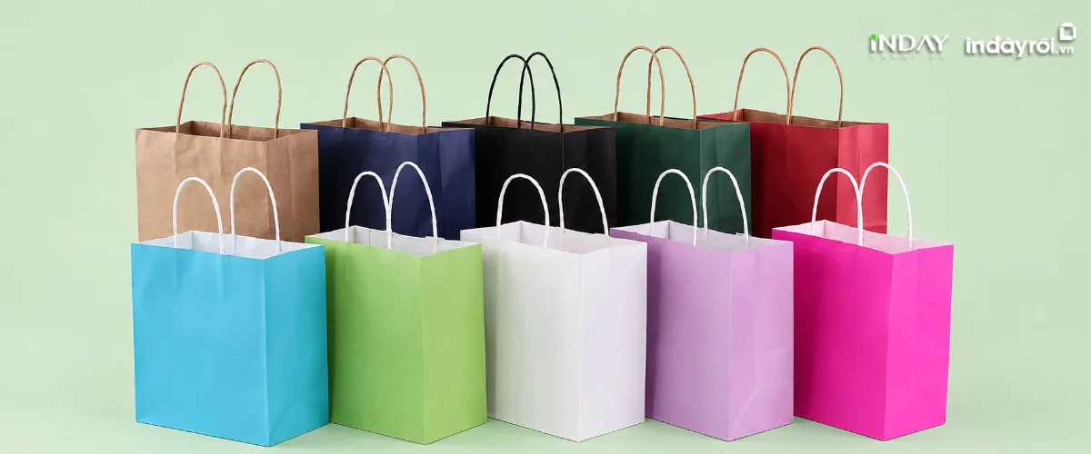 Các loại túi giấy phổ biến hiện nay