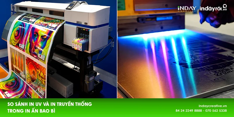In uv là gì? So sánh in uv và in truyền thống