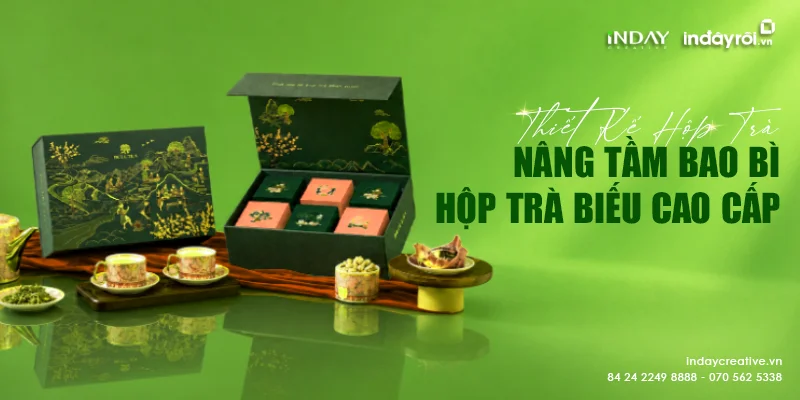 Thiết kế bao bì hộp trà cao cấp